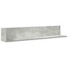 vidaXL Wall Shelves 2 pcs Concrete Grey 100x16.5x16.5 cm Engineered Wood
