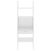 vidaXL 4 Piece Book Cabinet Set High Gloss White Engineered Wood