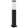 vidaXL Bollard Light with Sensor 50 cm Black IP44