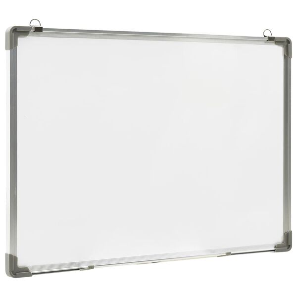 vidaXL Magnetic Dry-erase Whiteboard White 70x50 cm Steel