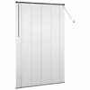 vidaXL Venetian Blinds Height Adjustable Black 220 x 140 cm Aluminium