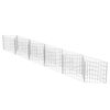 vidaXL Gabion Basket Galvanised Steel 300x30x50 cm