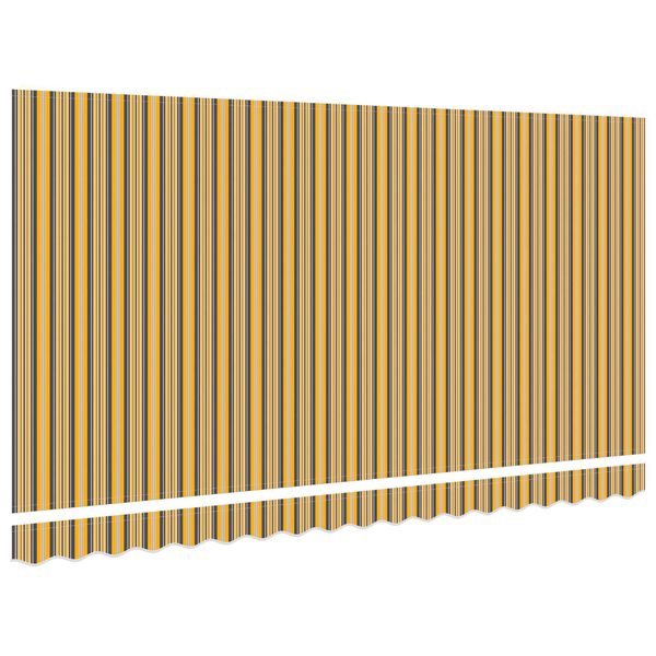 vidaXL Awning Replacement Fabric Multicolour 380 x 195 cm Polyester