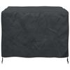 vidaXL Furniture Cover Plain Black 113 x 113 x 73 cm 600D