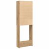 vidaXL Washing Machine Cabinet Artisan Oak 64x25.5x190 cm