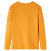 Kids' T-shirt with Long Sleeves Ochre 104