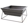 RedFire Fire Pit Reso Grey Steel