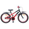 vidaXL Kids Bike 22 Inches for 7-12 Years Old Red and Black