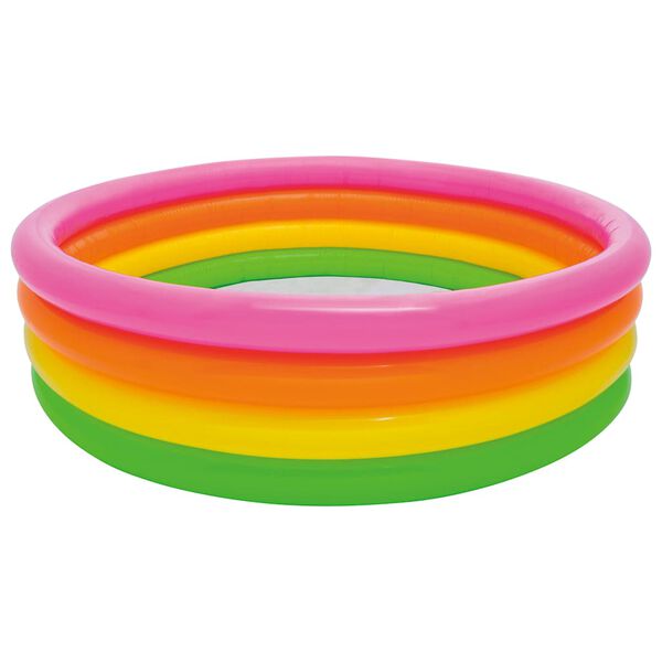 Intex Sunset Inflatable Pool 4 Rings 168x46 cm
