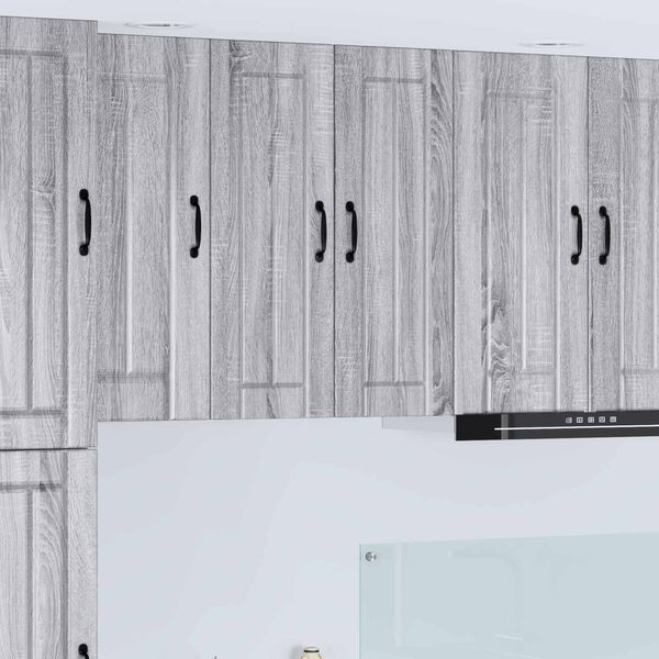 vidaXL Kitchen Cabinet Grey Sonoma 30 x 31 x 80 cm Engineered Wood