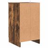 vidaXL Bedside Cabinet Smoked oak 38 x 38 x 66 cm Engineered wood