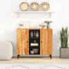 vidaXL Side Cabinet 90x33x75 cm Solid Wood Acacia