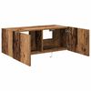 vidaXL TV Wall Cabinet Old Wood 80 x 35 x 31 cm Engineered Wood