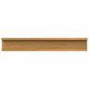 vidaXL Wall Shelf with Shelf 4 pcs Beige 60 x 9 x 3 cm Engineered Wood