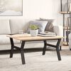 vidaXL Coffee Table Legs Y-Frame 80x70x43 cm Steel