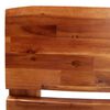 vidaXL Bed Frame with Live Edge without Mattress Solid Acacia Wood 200 cm