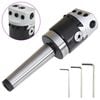 vidaXL F1-12 50 mm Boring Head with MT3-M12 Boring Shank for Lathe Milling