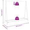 vidaXL Clothes Rack with Shelves 106x34x102 cm Bamboo