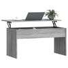 vidaXL Coffee Table Grey Sonoma 102x50.5x52.5 cm Engineered Wood