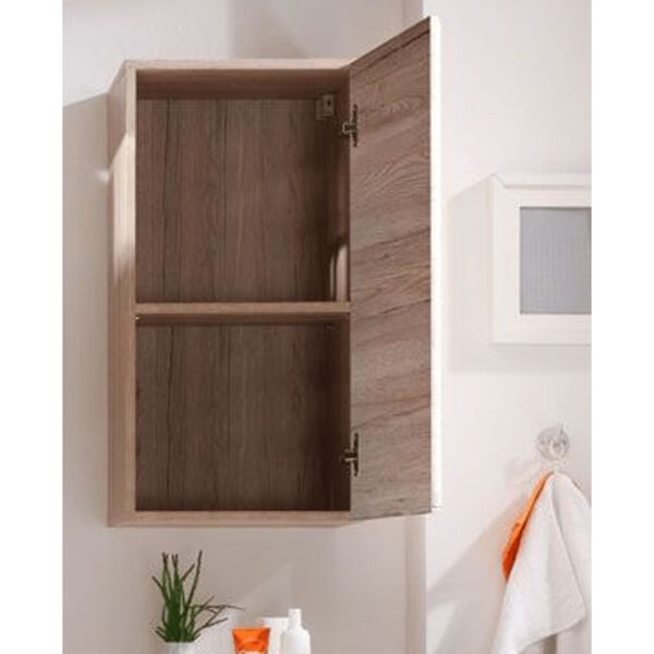 Trendteam Storage Wall Cabinet Malea San Remo Oak