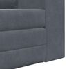 vidaXL Sofa Bed Dark Grey 148 x 71 x 83 cm Velvet