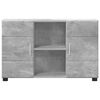 vidaXL Sideboard Concrete Grey 88.5 x 30.5 x 55.5 cm Engineered Wood