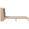 vidaXL Bookcase Bed without Mattress 90x190 cm Single Solid Wood Pine