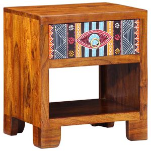 vidaXL Sideboard Multicolour 40 x 35 x 45 cm Solid acacia wood
