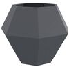 vidaXL Planter Anthracite 100 x 100 x 80 cm Steel