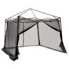 vidaXL Inner Tent with Roof Grey and Orange 303 x 303 x 196 cm Taffeta