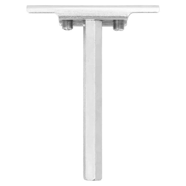 vidaXL Floating Shelf Brackets 12pcs Invisible &Oslash;12x100 mm Carbon Steel