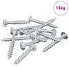 vidaXL Screw 7792 pcs Silver 9.8 x 35 mm Iron