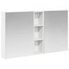 vidaXL Bathroom Cabinet Set 3 pcs 120 x 14.5 x 70 cm Engineered wood