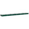 vidaXL Raised Garden Bed Green 600 x 80 x 24 cm cold-rolled steeel