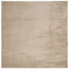 vidaXL Rug HUARTE Short Pile Soft and Washable Sand 240x240 cm