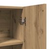 vidaXL Washing Machine Cabinet Artisan Oak 70.5x25.5x90 cm