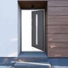 vidaXL Front Door Anthracite 110x207.5 cm Aluminium