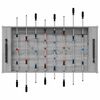 vidaXL Foosball Table Grey Sonoma 125 x 60.5 x 80 cm Engineered Wood