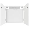vidaXL Dartboard Cabinet High Gloss White 56 x 12 x 63 cm