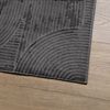 vidaXL Rug IZA Short Pile Scandinavian Look Anthracite 200x280 cm