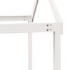 vidaXL Bunk Bed without Mattress White 90x190 cm Single Solid Wood Pine