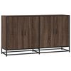 vidaXL Sideboard Brown Oak 134x35x76 cm Engineered Wood