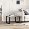 vidaXL Coffee Table Legs O-Frame 60x50x38 cm Steel