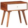 vidaXL Side Table 45x30x45 cm Solid Wood Acacia