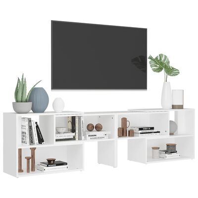 vidaXL TV Cabinet White 149x30x52 cm Engineered Wood