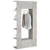 vidaXL Hallway Cabinets 2 pcs Concrete Grey Engineered Wood