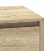 vidaXL Bedside Cabinet Sonoma Oak 39 x 34.5 x 50 cm Engineered wood