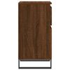 vidaXL Sideboards 2 pcs Brown Oak 40x35x70 cm Engineered Wood