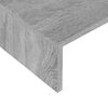 vidaXL Monitor Stand Grey Sonoma 110x23.5x9 cm Engineered Wood