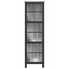 vidaXL Bookshelf Grey Sonoma 102 x 32 x 104.5 cm Engineered Wood